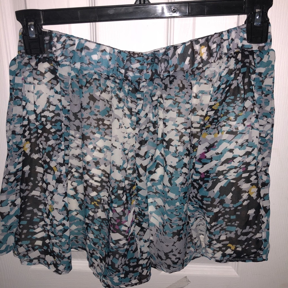Chic, silky shorts